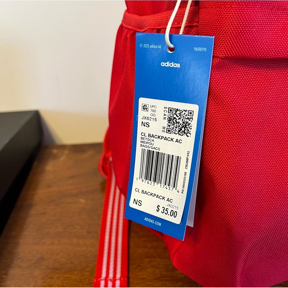 ADIDAS Adicolor Classic Red Backpack - Picture 11 of 12